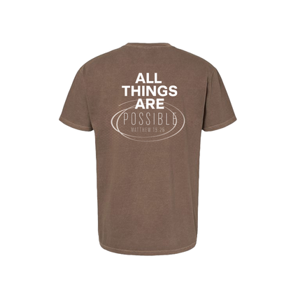 Chapters and Verses Garment Dyed Vintage All Things are Possible