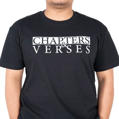 Chapters and Verses Pure Cotton Unisex T-Shirt Classic logo