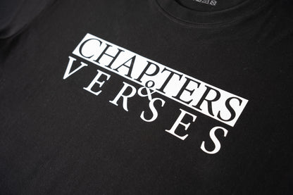 Chapters and Verses Pure Cotton Unisex T-Shirt Classic logo