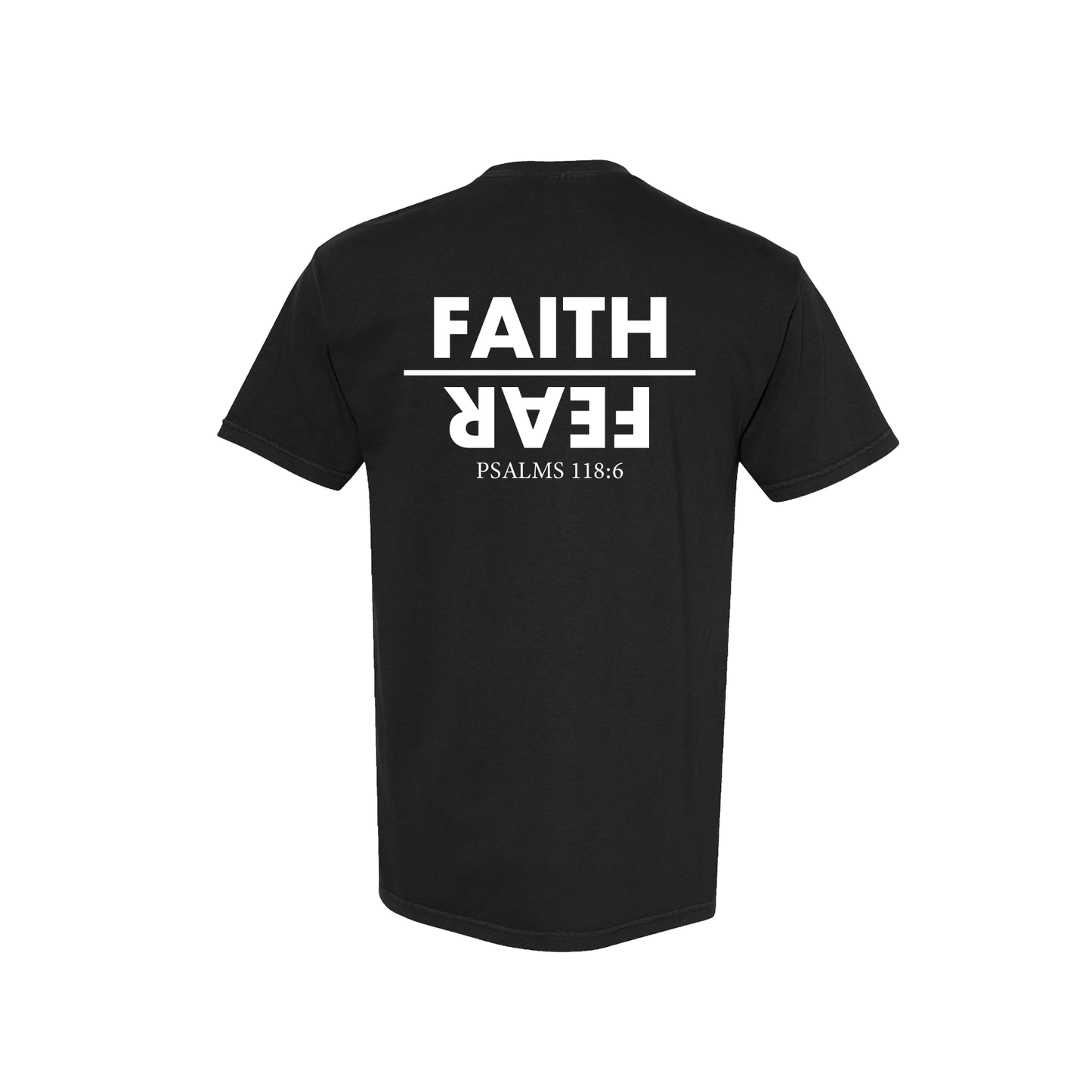 Chapters and Verses Garment Dyed Vintage Faith over Fear