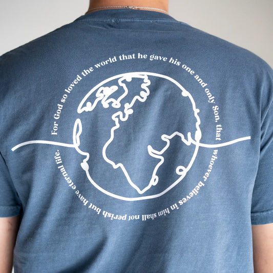 Chapters and Verses Garment Dyed Vintage John 3:16
