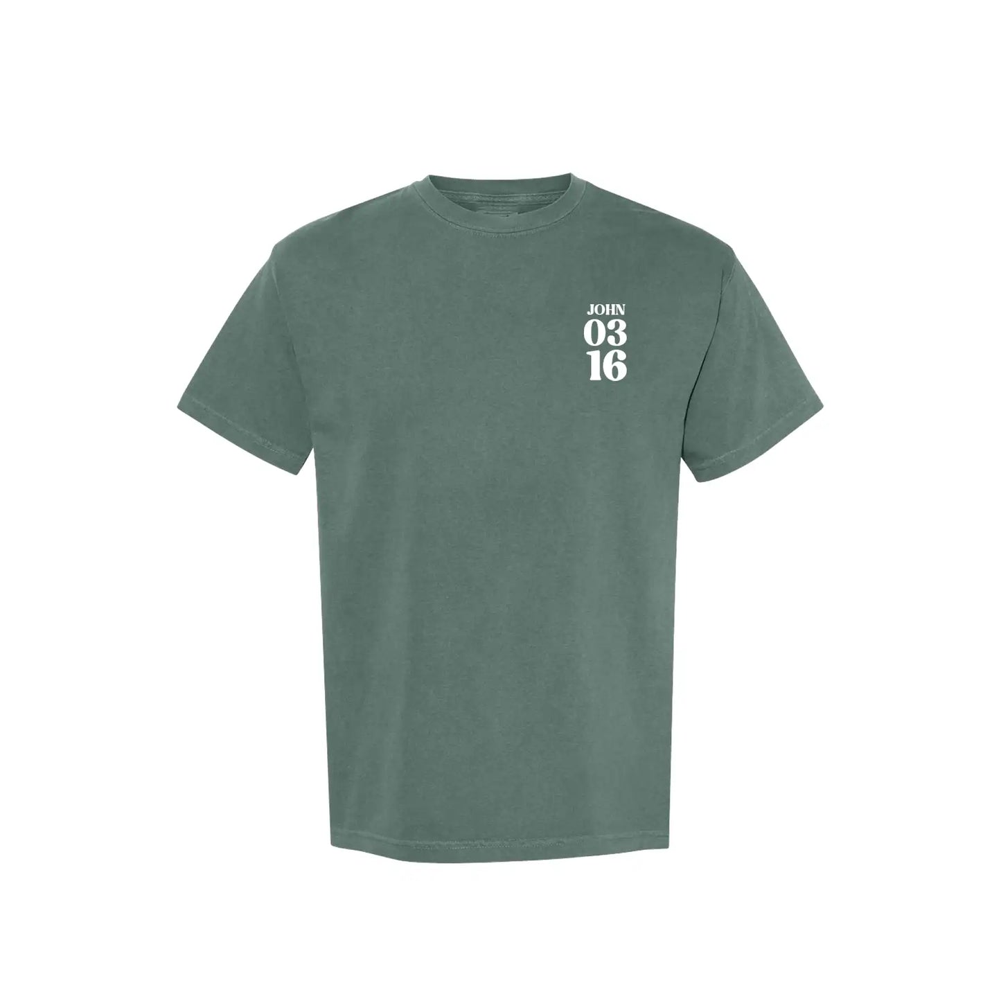 Chapters and Verses Garment Dyed Vintage John 3:16