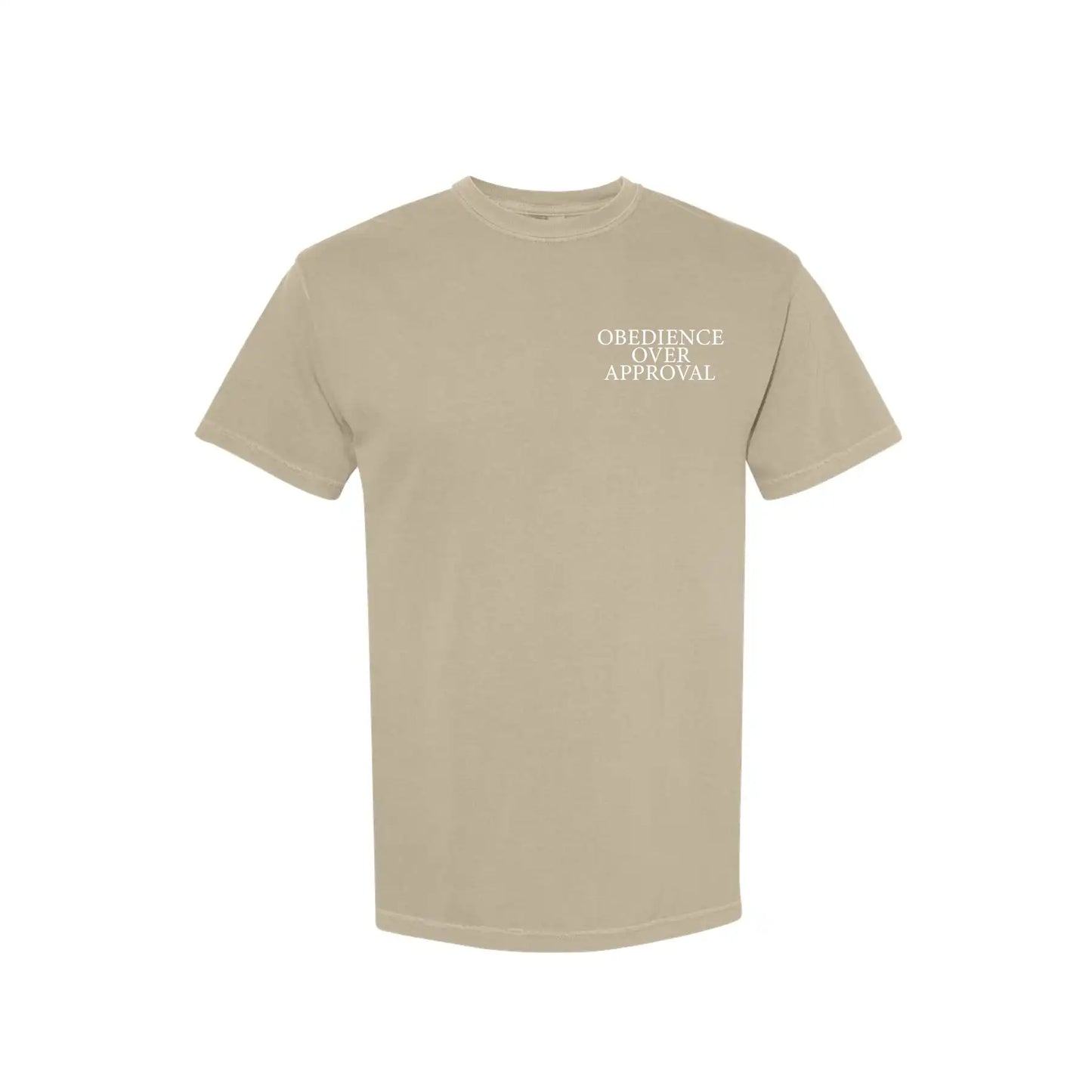 Chapters and Verses Garment Dyed Vintage Obedience over Approval