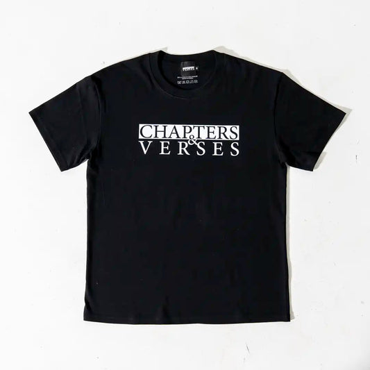 Chapters and Verses Pure Cotton Unisex T-Shirt Classic logo