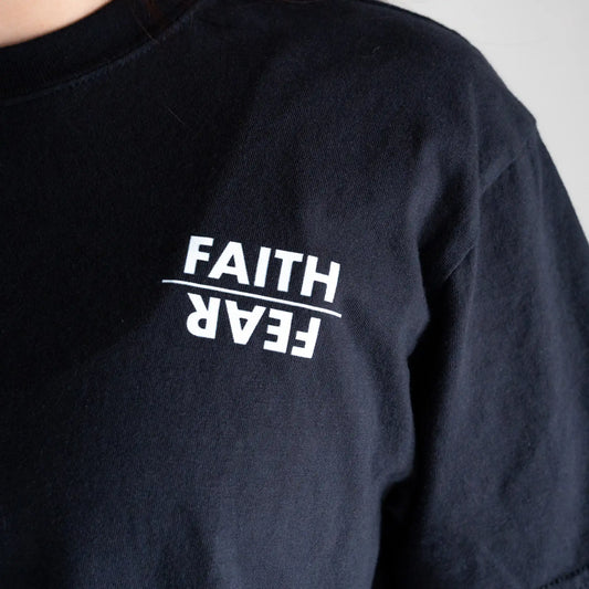 Chapters and Verses Garment Dyed Vintage Faith over Fear